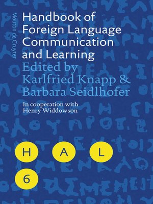 cover image of Handbook of Foreign Language Communication and Learning